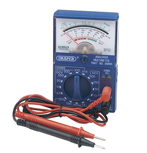 Multimeter Analogue Draper 37317