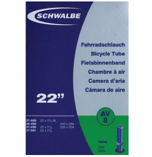 Inner Tube 22 x 1 3/8 Schwalbe AV8 Schrader