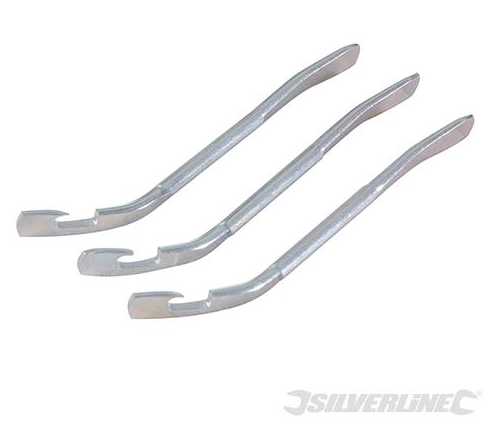 Silverline 893867 Metal Tyre Lever Set 3pce