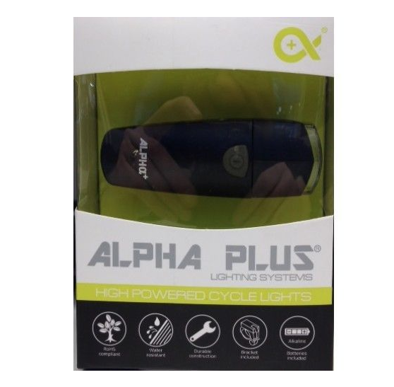 Alpha Plus AP22 High Powered Front Bike Light
