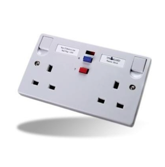 Timeguard TFA05W RCD Double Socket