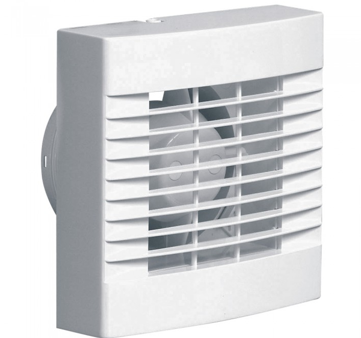 Airvent 4 Inch Bathroom Extractor Fan with Adjustable Timer