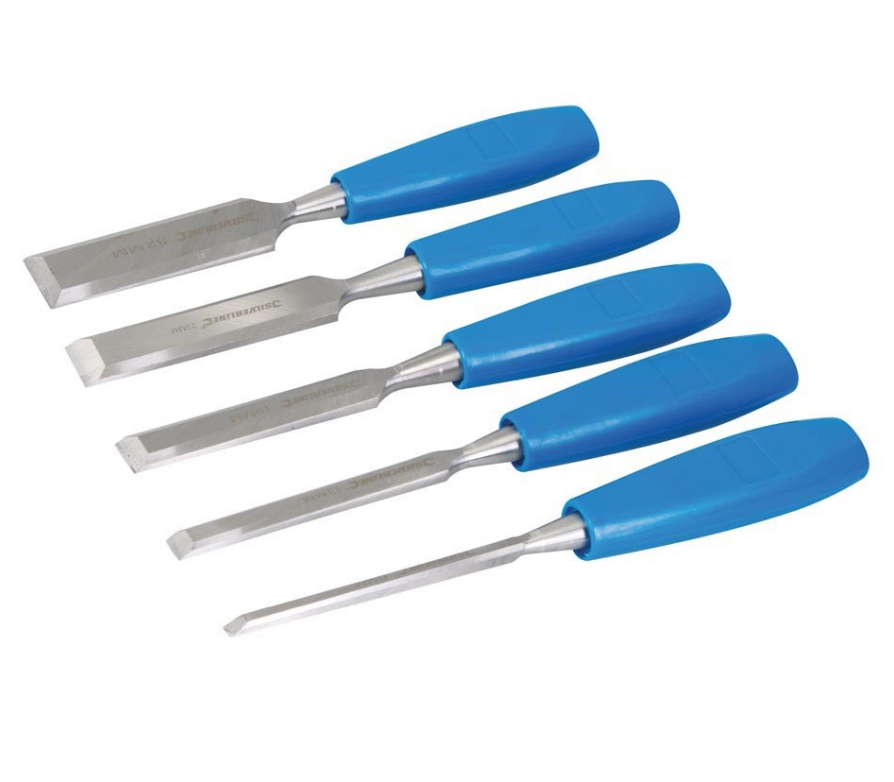 Silverline CB19 Wood Chisel Set 5pce