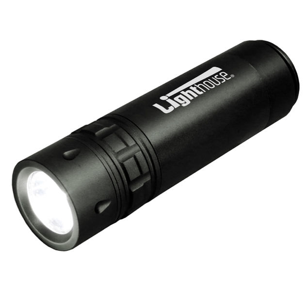 Lighthouse Rechargeable LED Pocket Torch L/HPOCKETUSB