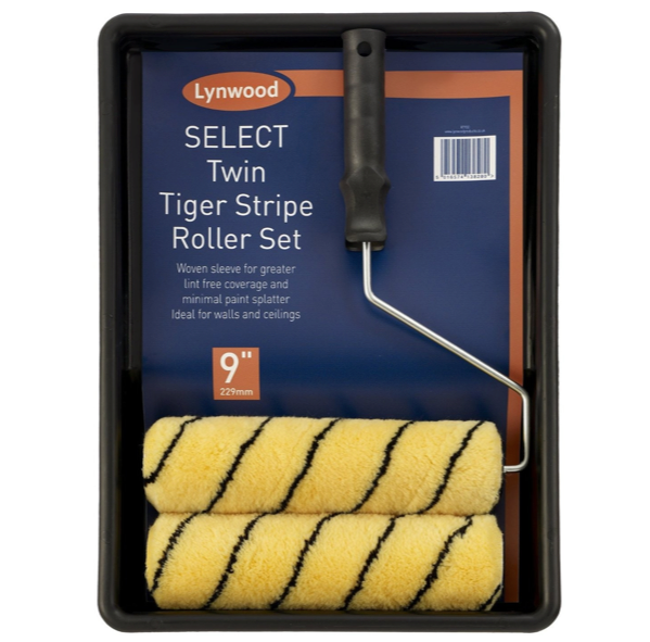 Tiger Stripe Roller Set with 2 Sleeves 9