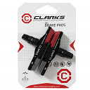 Brake Blocks V Type Aluminium 72mm (pair) Clarks CPS513