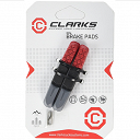 Replacement V Brake Insert Pads 72mm Clarks CPS501
