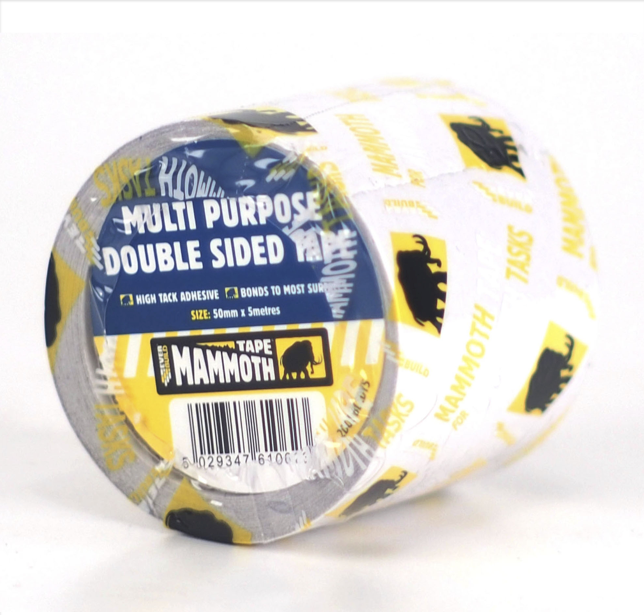 Mammoth Multipurpose Double Side Tape 50mm x 5m