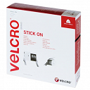 VELCRO® Brand Stick On 20mm x 10m Tape White