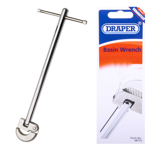 Draper 68733 Adjustable Basin Wrench