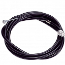 Universal Black Brake Cable with Outer Casing Barrel/Pear Nipple