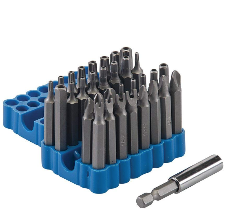 Silverline 245016 50mm Security Bit Set 33pc