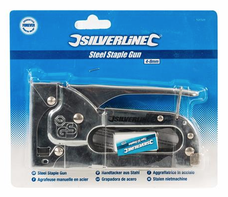 Silverline 101326 Steel Staple Gun