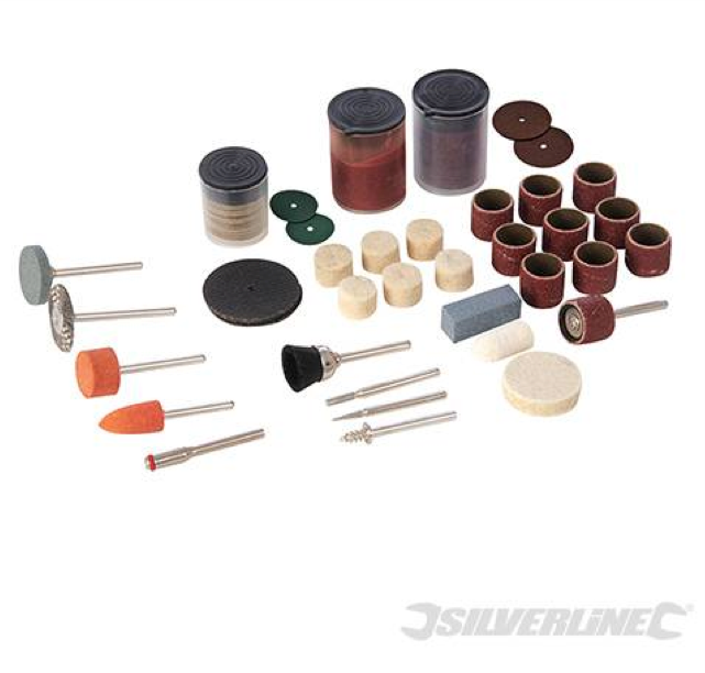 Silverline 349758 Rotary Tool Accessory Kit 105pc