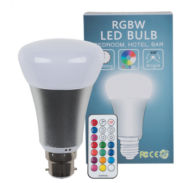 Minisun 10W LED RGB Bulb With Remote Control