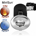 Minisun Fire Rated IP65 GU10 Downlight