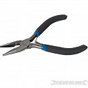 Silverline 456942 125mm Long Nose Electronics Pliers