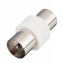 TV Coaxial Cable Coupler Male to Male