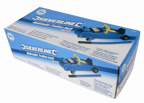 Silverline 633935 Hydraulic Trolley Jack