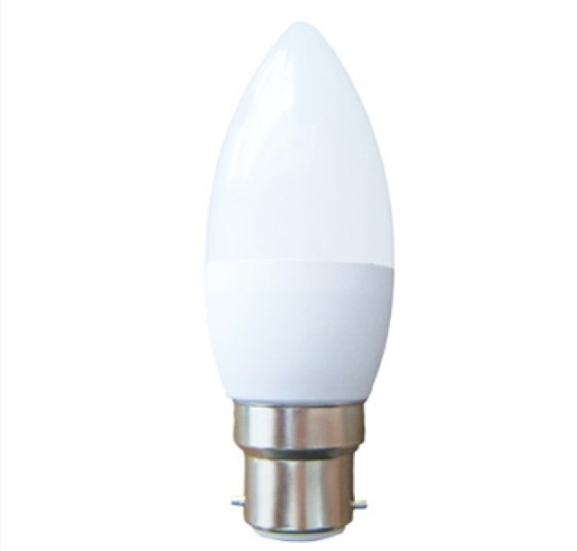 LED Candle 6w (40w equiv.) Warm White