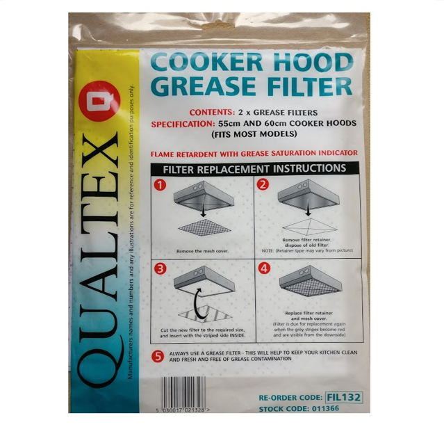 qualtex cooker hood filter