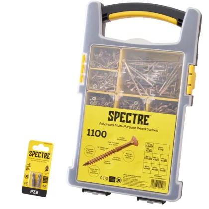 Spectre™ Advanced Screw Set 1100 Piece