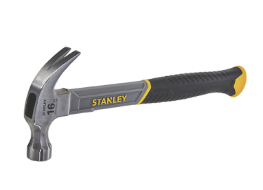 Stanley STA051309 Curved Claw Hammer Fibreglass Shaft 450g (16oz)